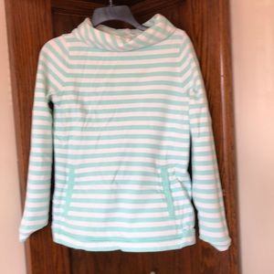 Vineyard Vines. Mint and White Striped Sweater